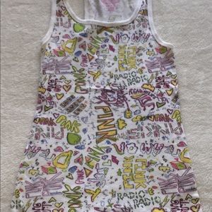 Victoria’s Secret PINK Graffiti Tank Top